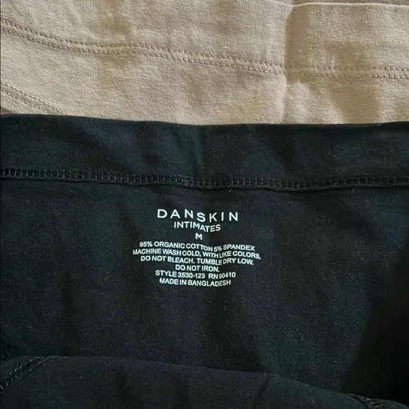 Danskin Intimates Black and Pink Panties Cotton Blend - Picture 2 of 2